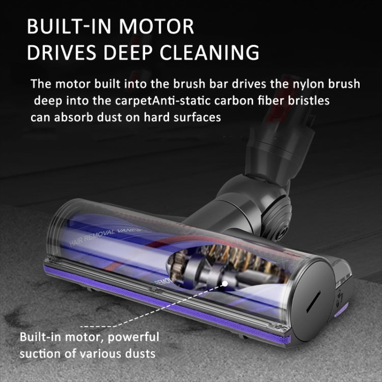 Per aspirapolvere Dyson V7 / V8 / V10 / V11 Testina a trasmissione diretta con rullo in velluto morbido, Motorhead