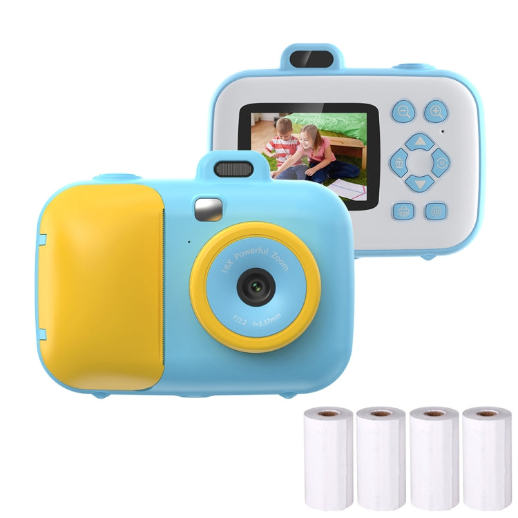 2.4-Inch Smart Digital Kids Thermal Printing Camera With Printing Paper