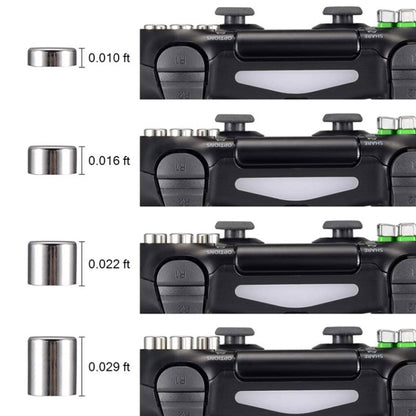 Gamepad Pulsanti in metallo Testa a fungo Base magnetica Chiavi a croce Set di accessori