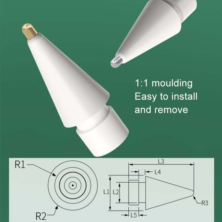 Per Apple Pencil Punte di ricambio Punte modificate