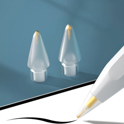 2 in 1 5.0 Crystal Diamond Needle + 7.0 Set di punte per penna stilo ad ago corto in ottone per Apple Pencil 1/2