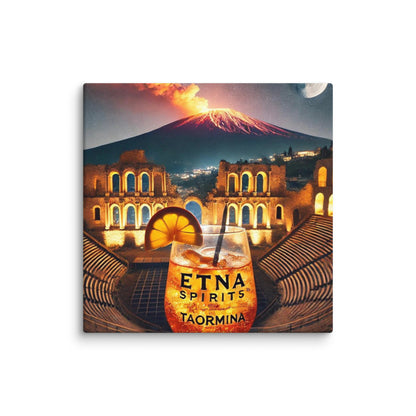 Tela "Una Notte a Taormina" Etna Spirits