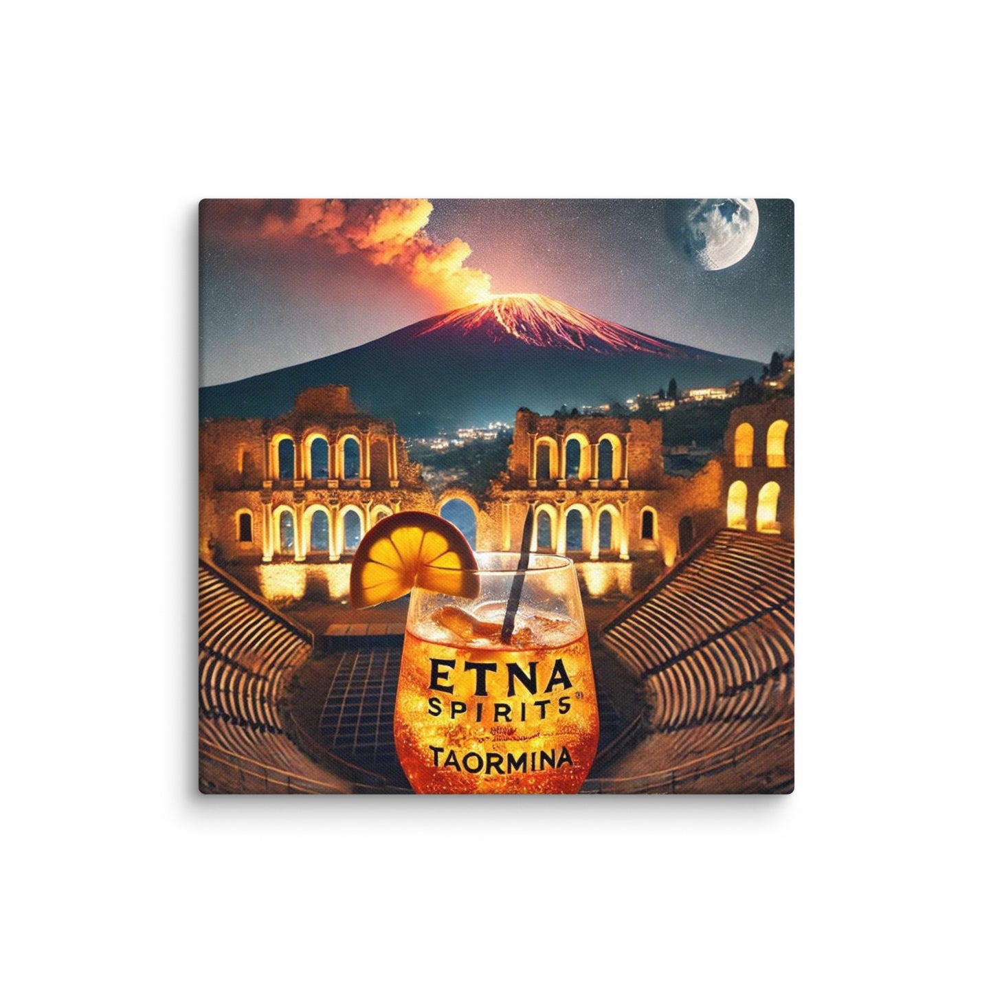 Tela "Una Notte a Taormina" Etna Spirits