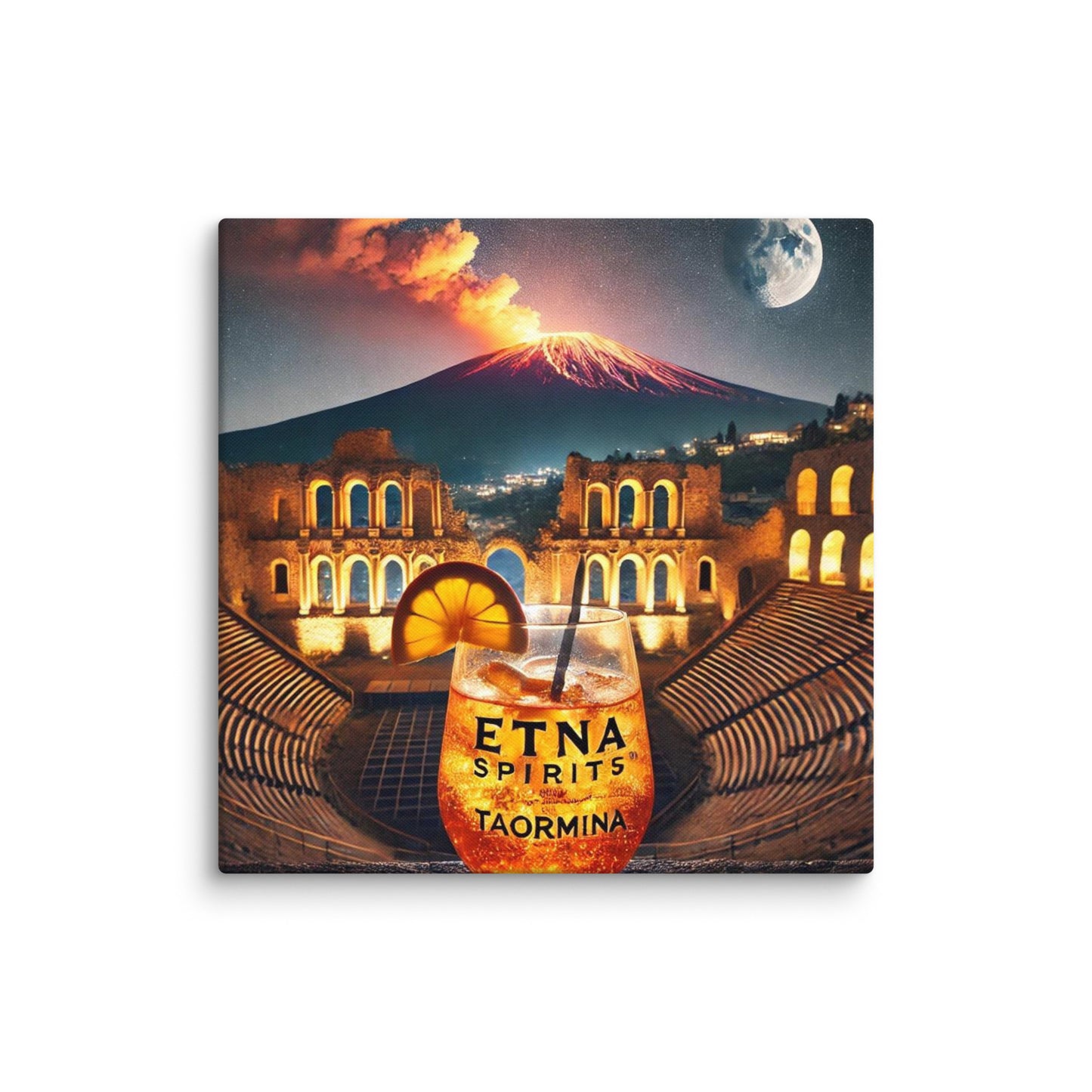 Tela "Una Notte a Taormina" Etna Spirits