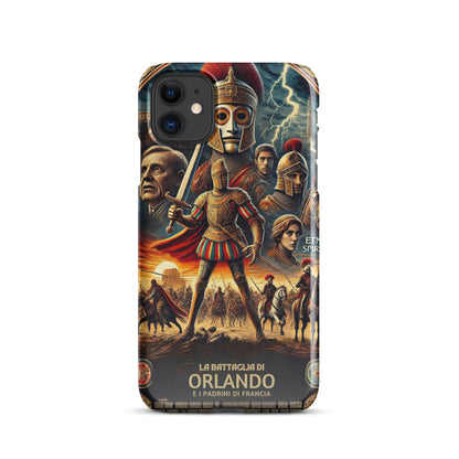 Cover con fibbia per iPhone® "La Battaglia di Orlando"