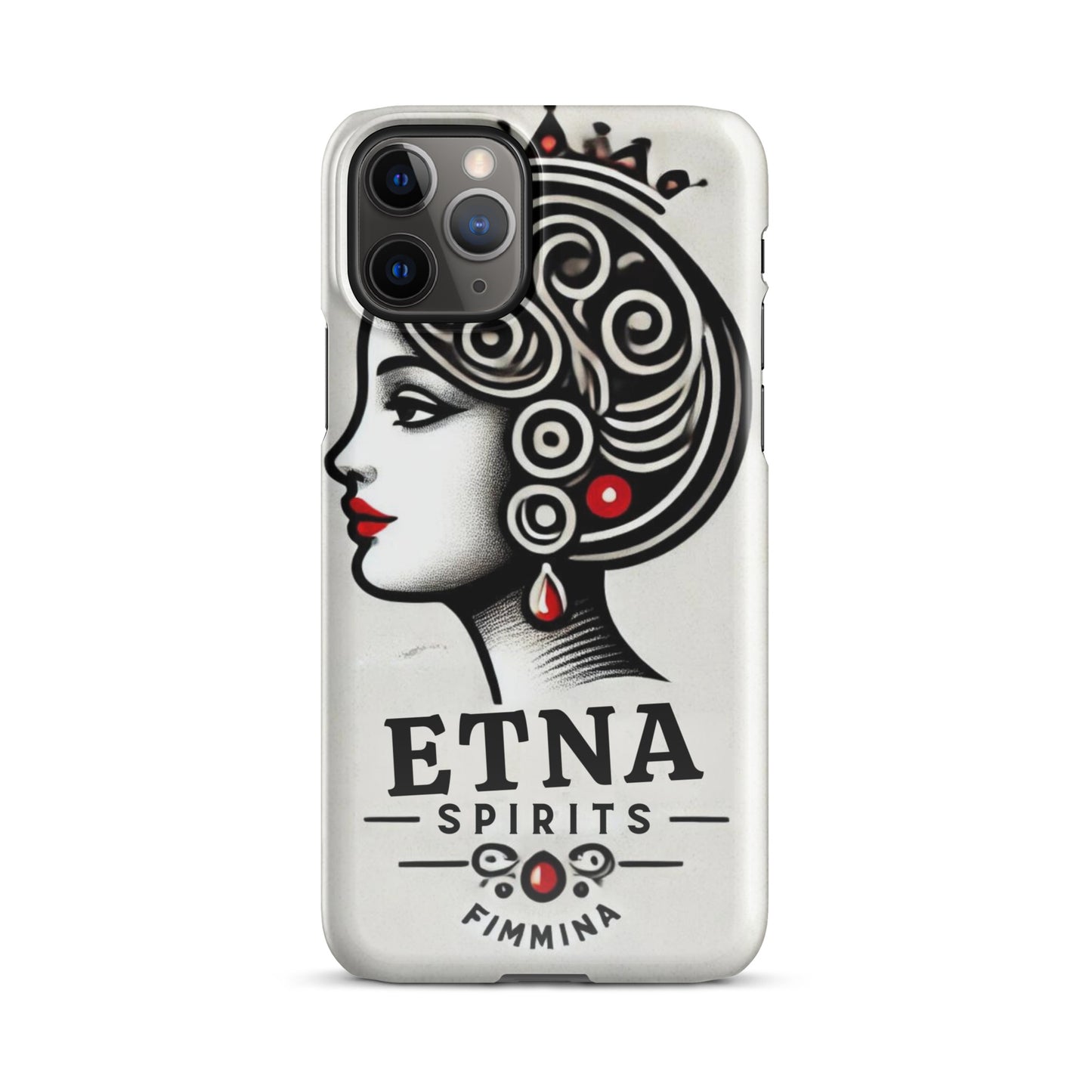 Cover con fibbia per iPhone® "Fimmina"