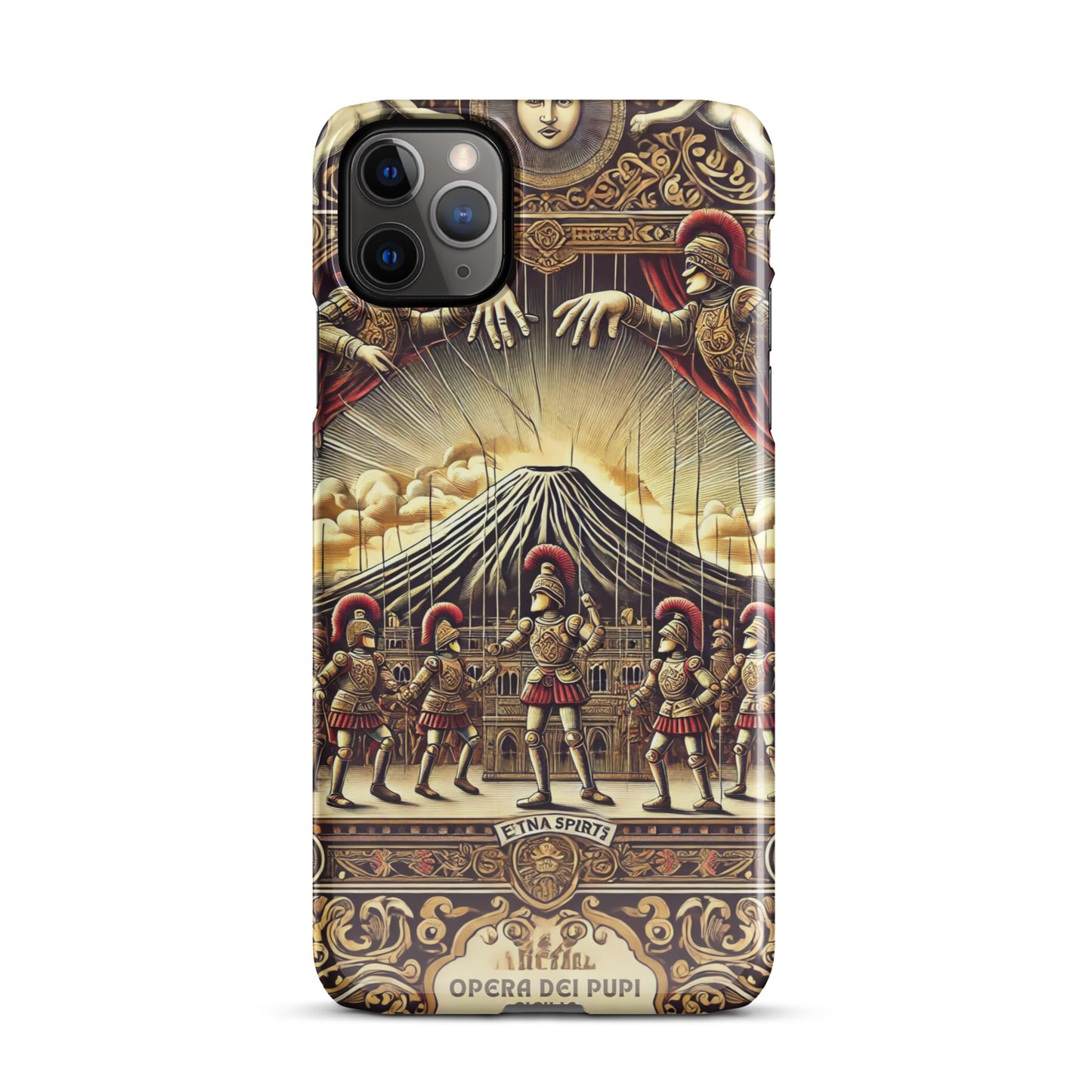 Cover con fibbia per iPhone® "L'Olando Furioso"