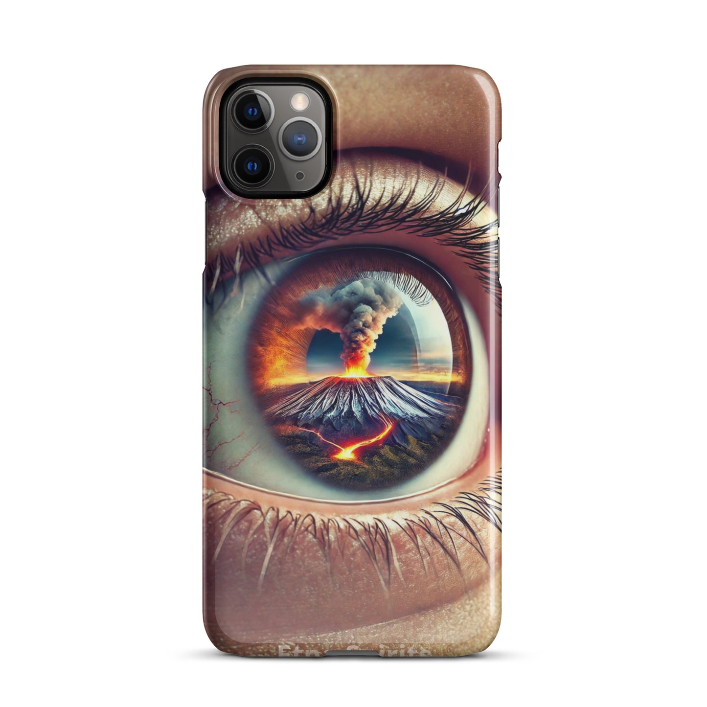 Cover con fibbia per iPhone® "Non sono il Vulcano" Etna Spirits