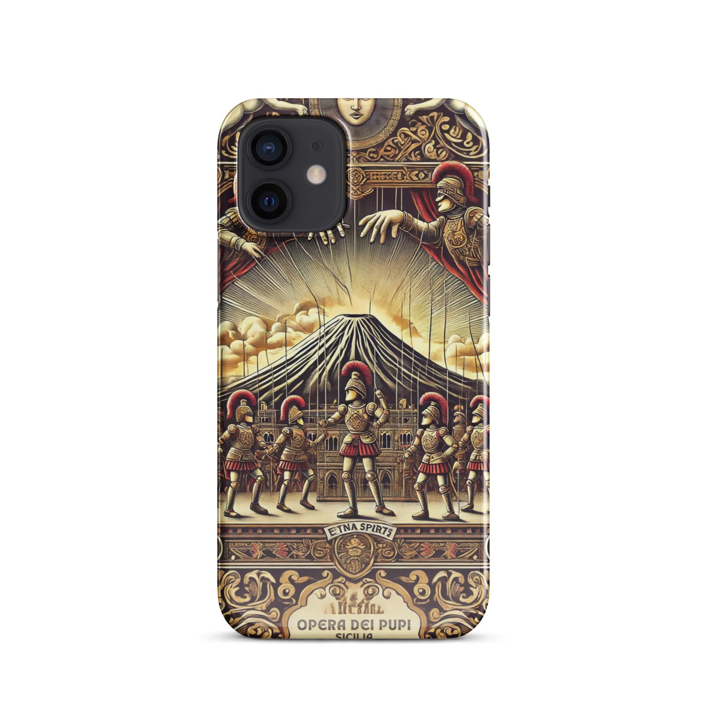 Cover con fibbia per iPhone® "L'Olando Furioso"