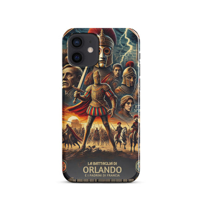 Cover con fibbia per iPhone® "La Battaglia di Orlando"