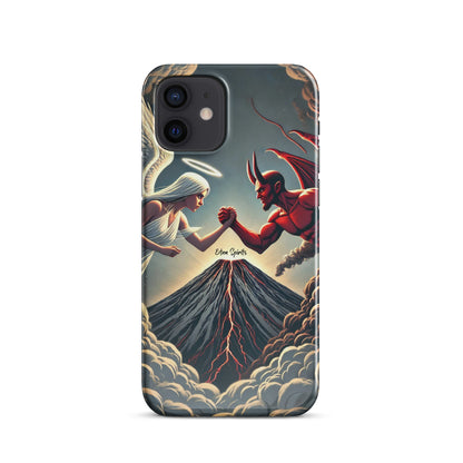 Cover con fibbia per iPhone® "La Forza degli Opposti"