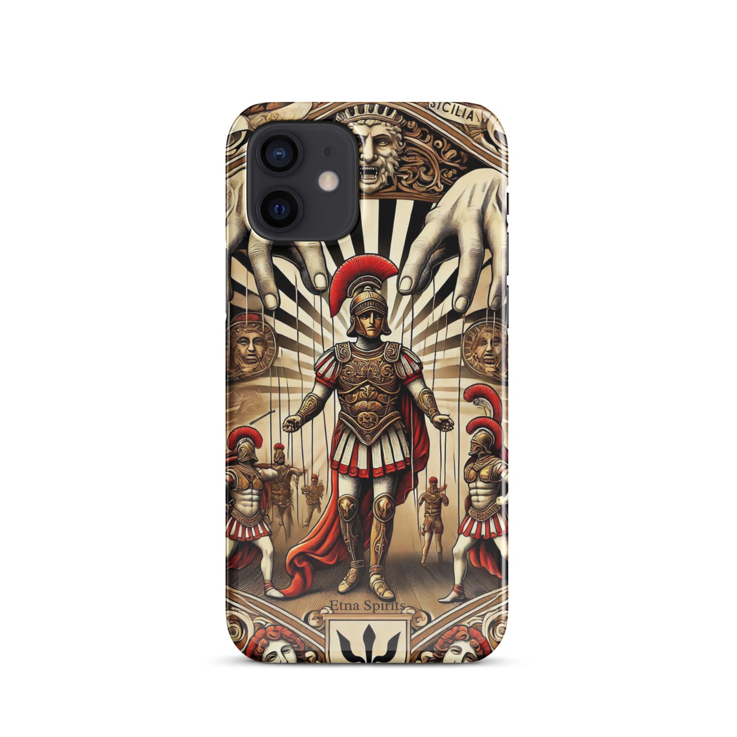 Cover con fibbia per iPhone® "Opera dei Pupi Edition" Etna Spirits