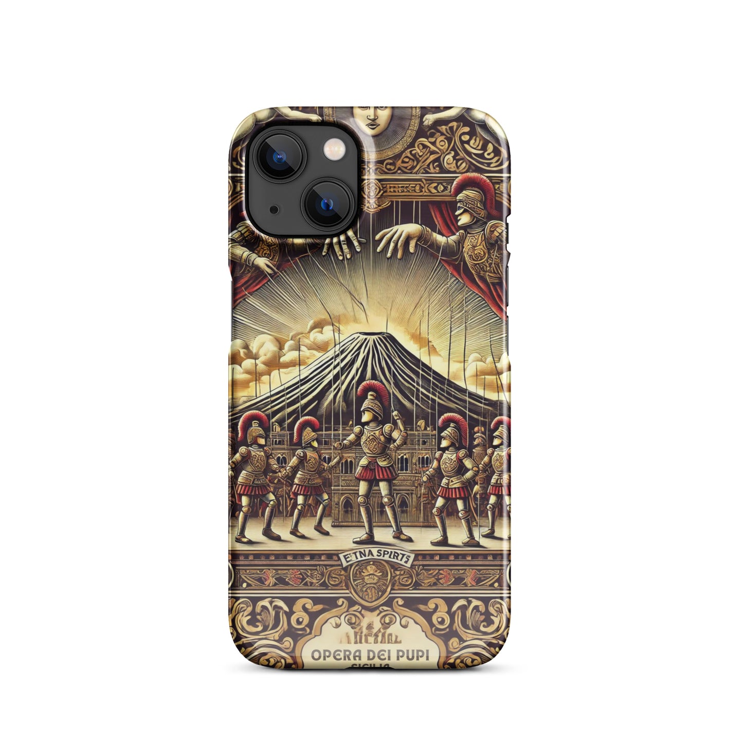 Cover con fibbia per iPhone® "L'Olando Furioso"