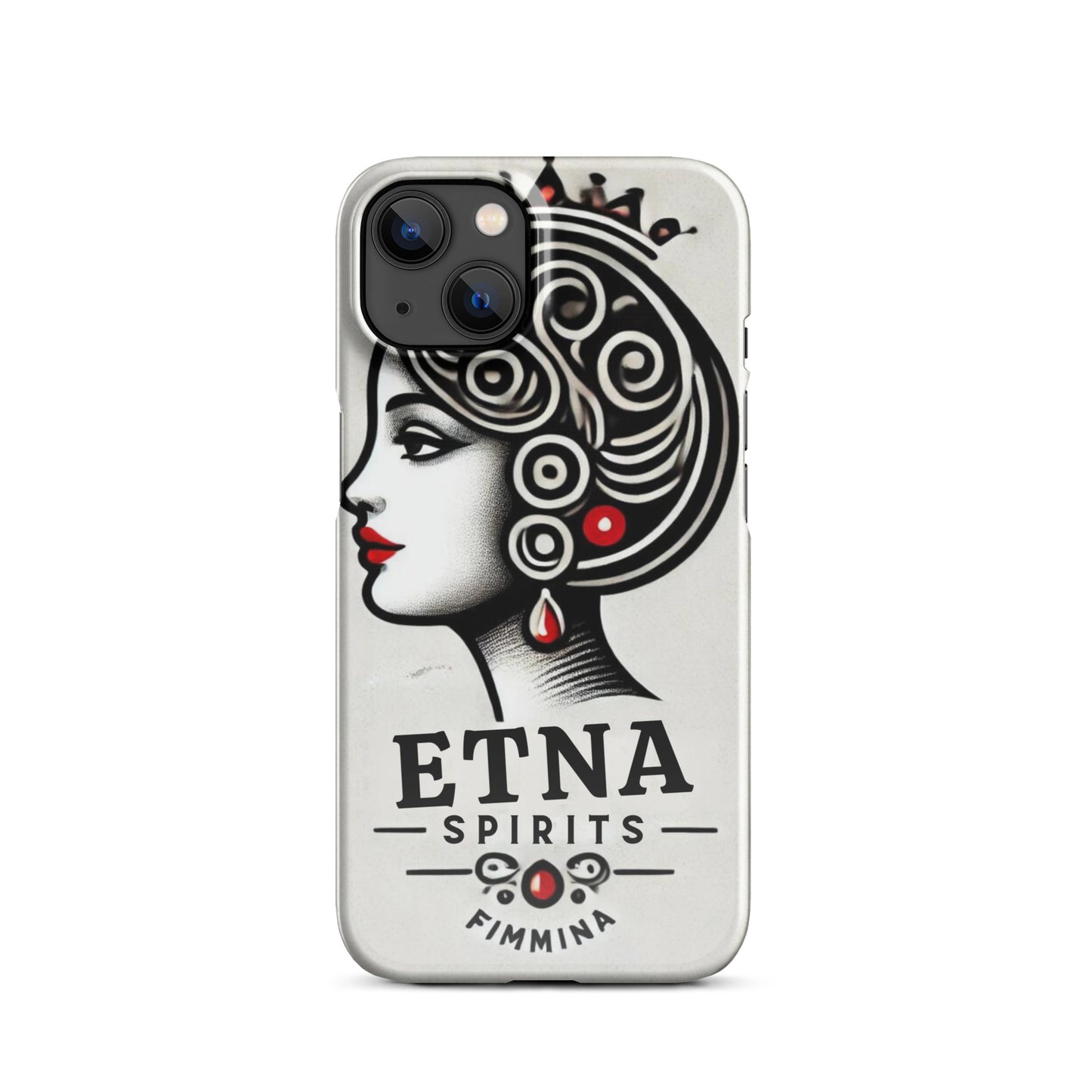 Cover con fibbia per iPhone® "Fimmina"