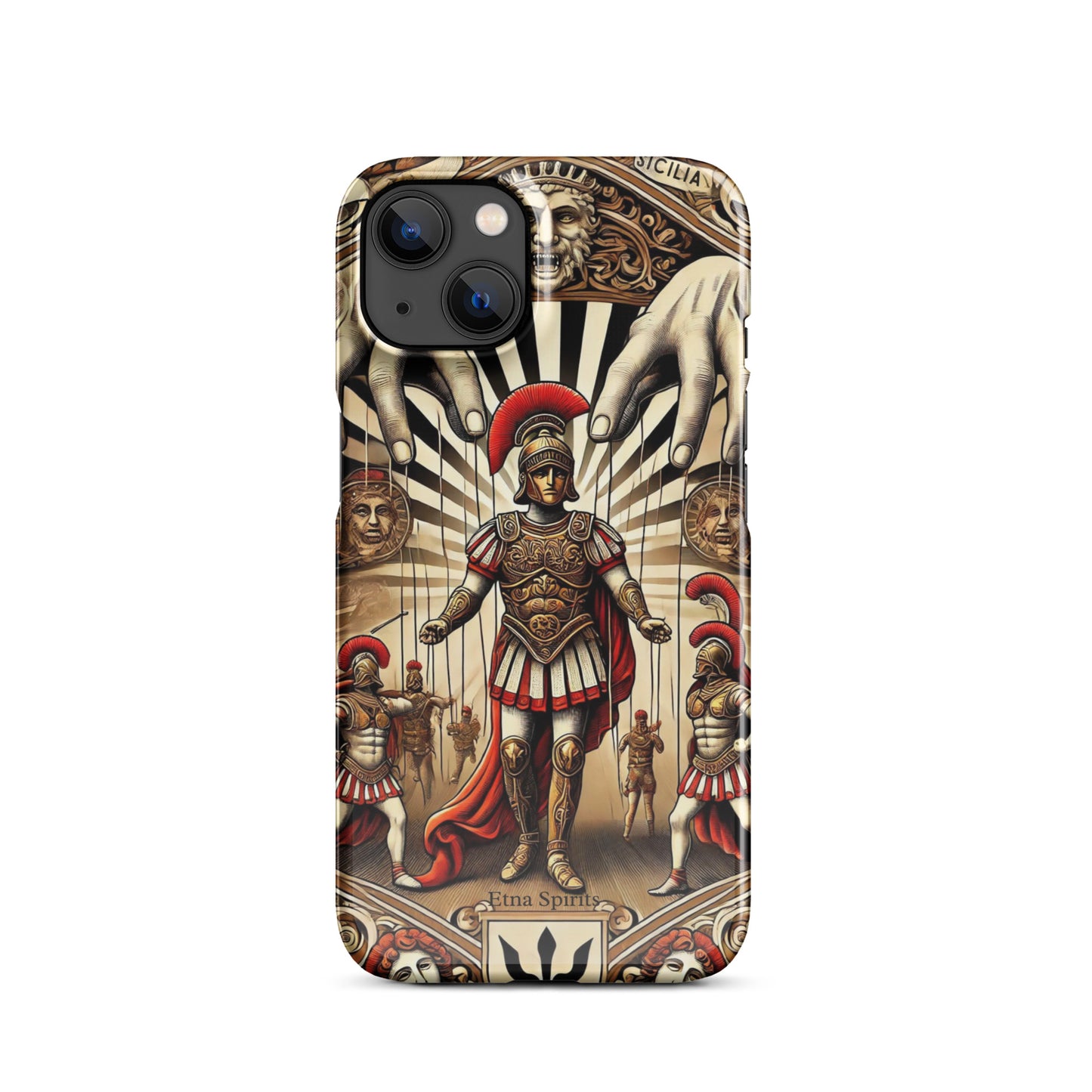 Cover con fibbia per iPhone® "Opera dei Pupi Edition" Etna Spirits