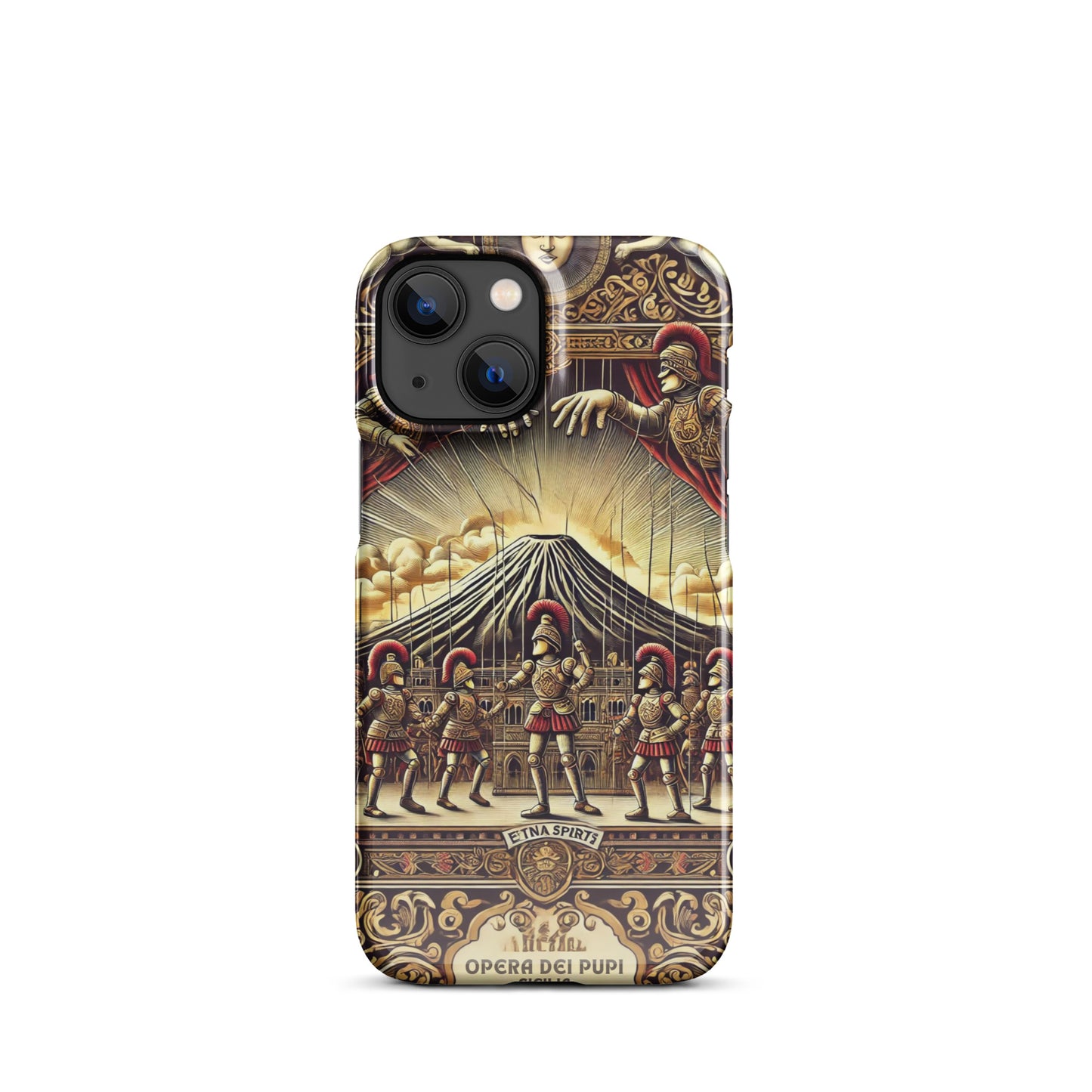 Cover con fibbia per iPhone® "L'Olando Furioso"