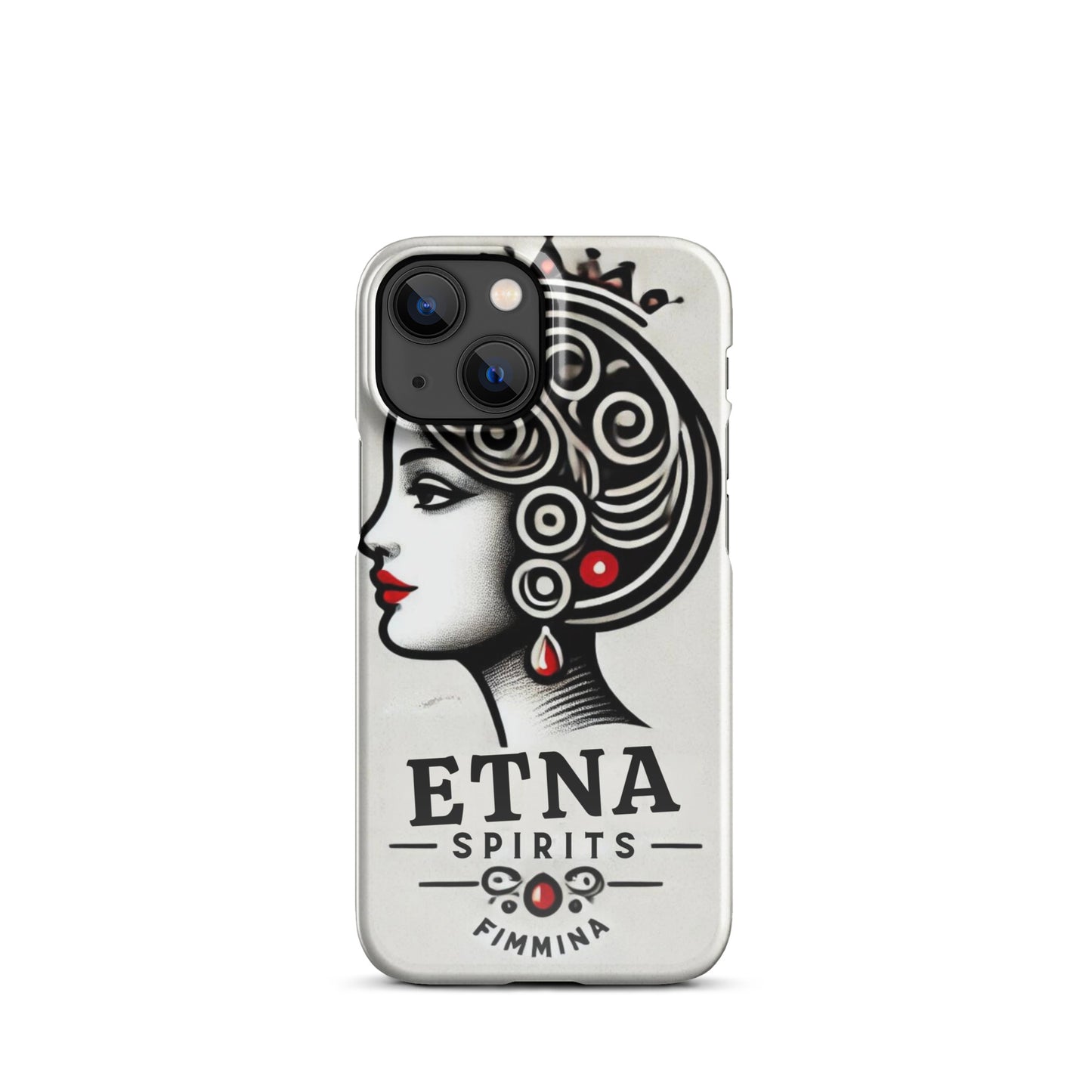 Cover con fibbia per iPhone® "Fimmina"