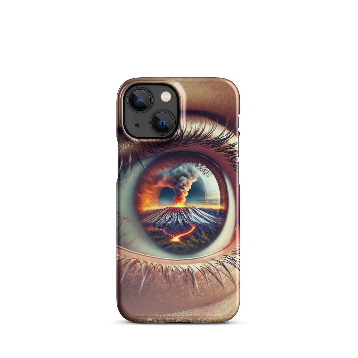 Cover con fibbia per iPhone® "Non sono il Vulcano" Etna Spirits