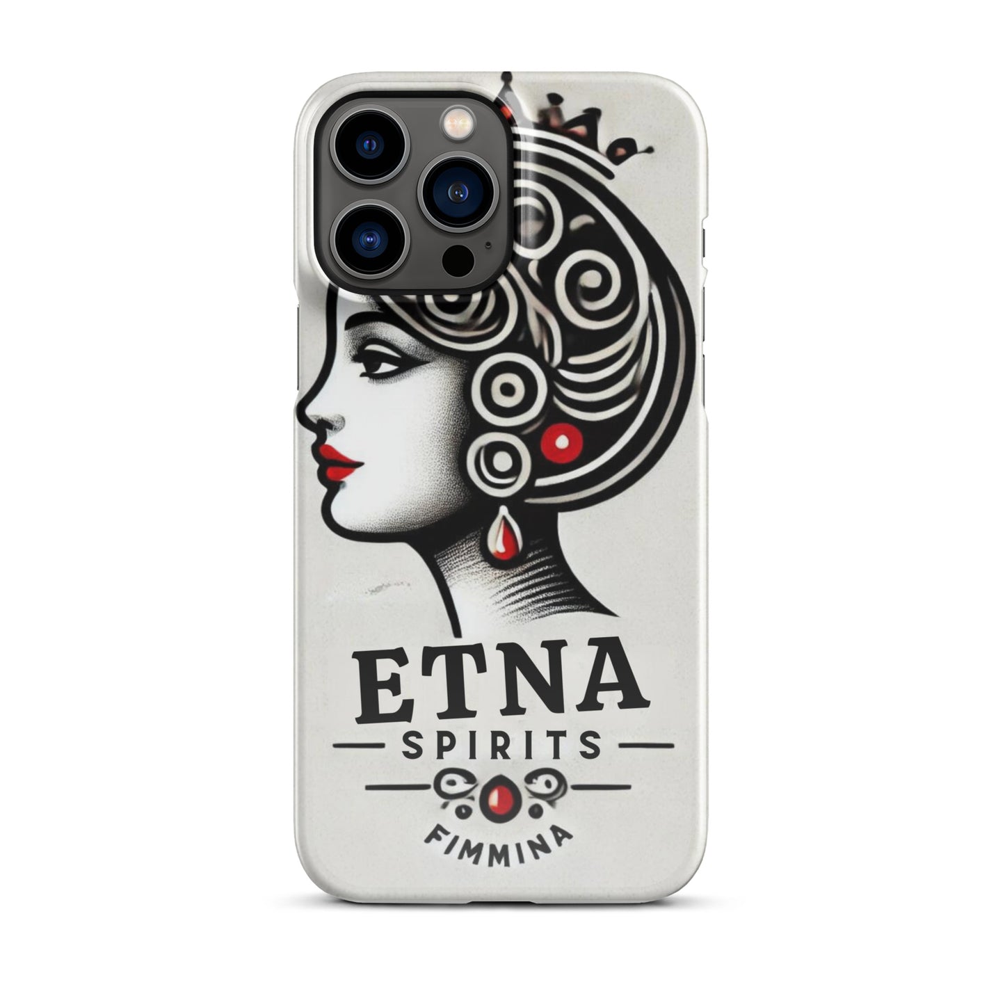 Cover con fibbia per iPhone® "Fimmina"