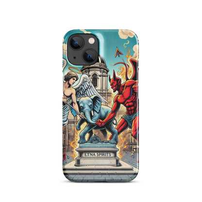 Cover con fibbia per iPhone® "Liotru Legends: L'Ombra dell'Etna"