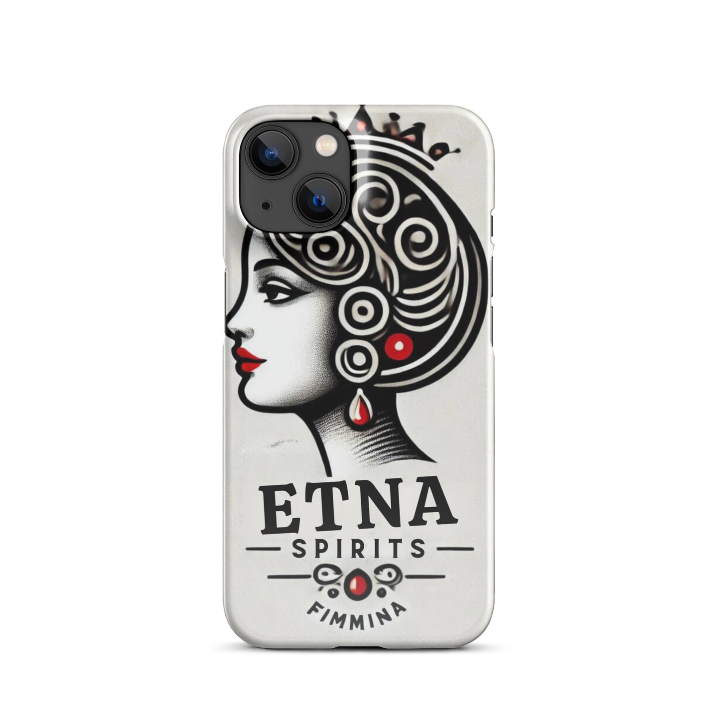 Cover con fibbia per iPhone® "Fimmina"