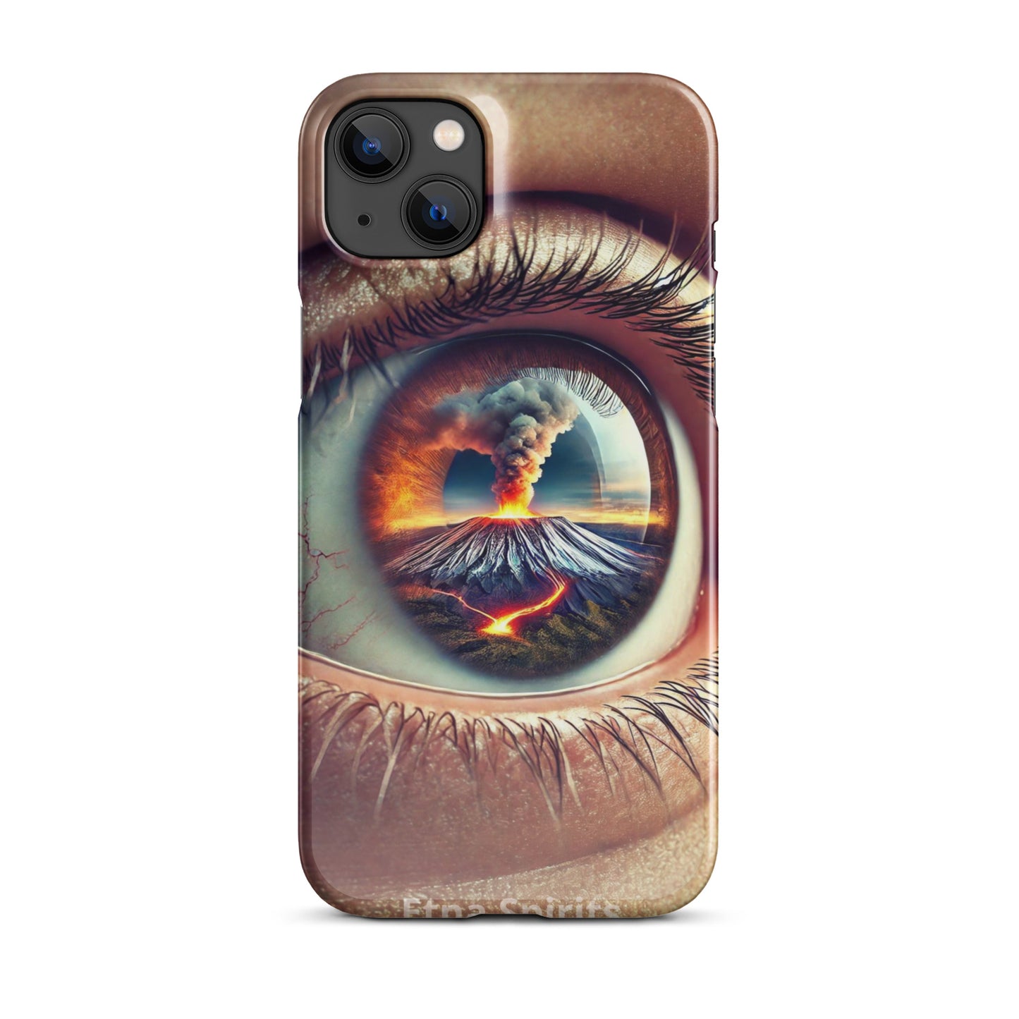 Cover con fibbia per iPhone® "Non sono il Vulcano" Etna Spirits