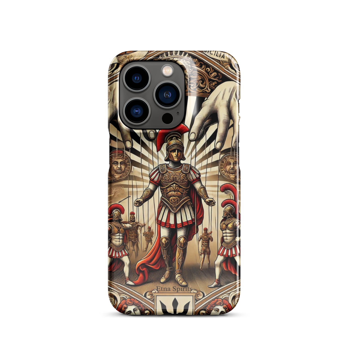 Cover con fibbia per iPhone® "Opera dei Pupi Edition" Etna Spirits