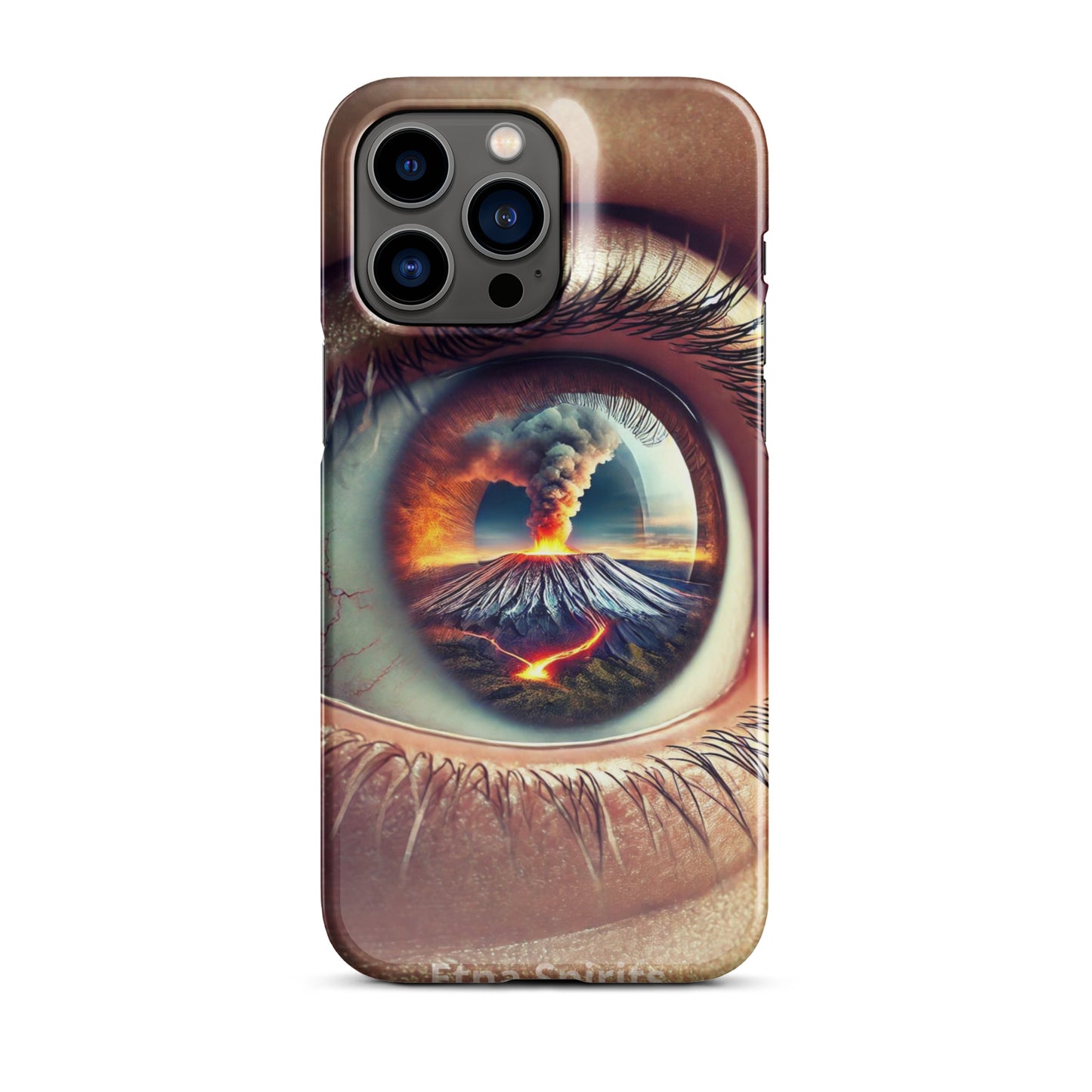 Cover con fibbia per iPhone® "Non sono il Vulcano" Etna Spirits