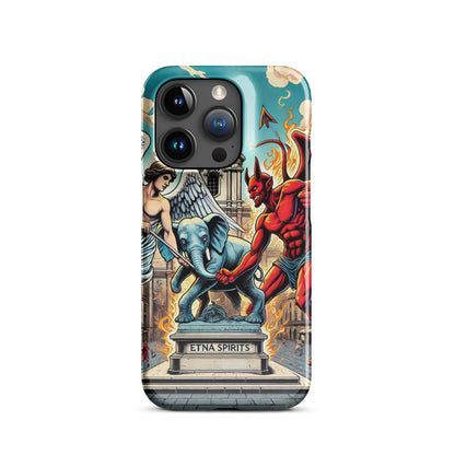 Cover con fibbia per iPhone® "Liotru Legends: L'Ombra dell'Etna"