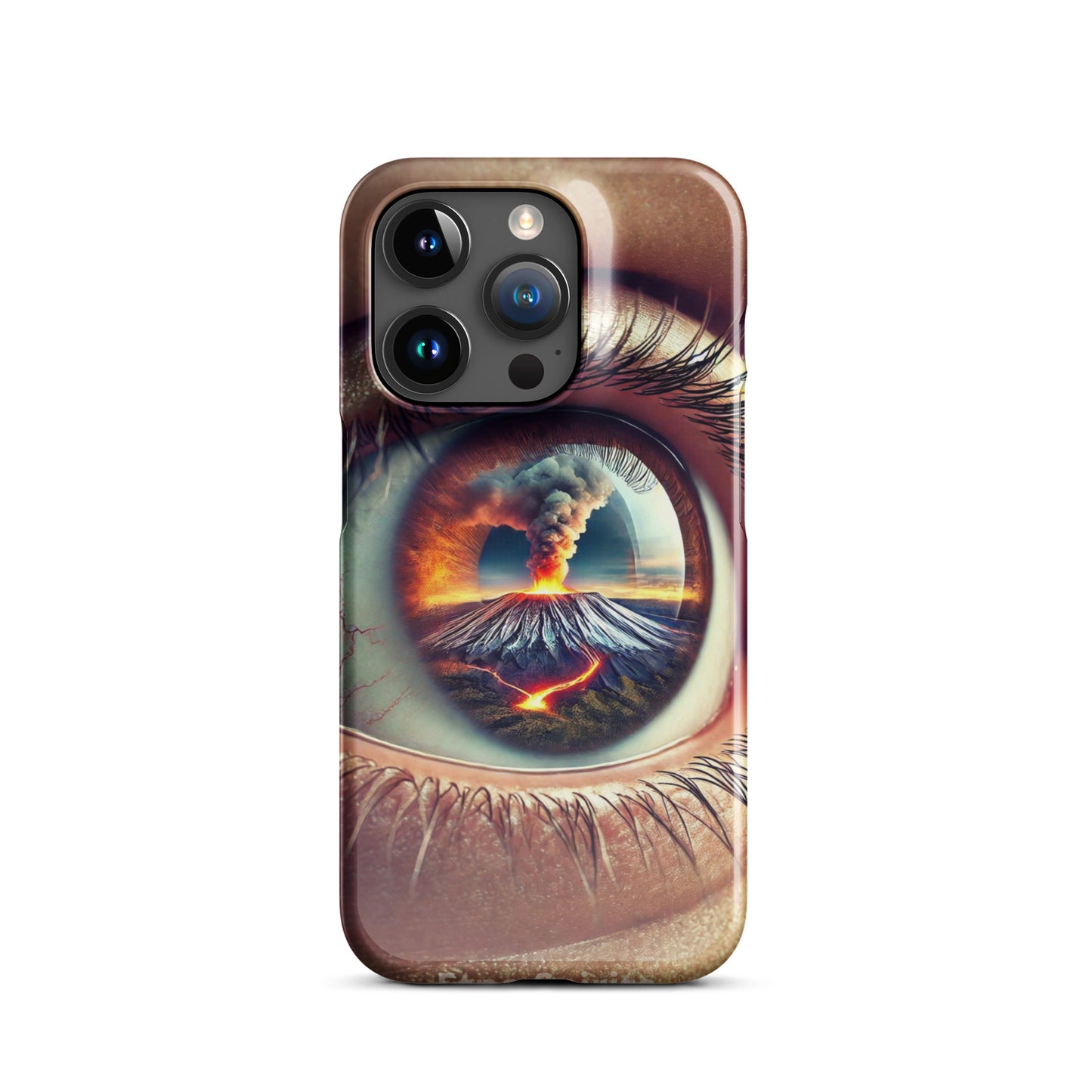 Cover con fibbia per iPhone® "Non sono il Vulcano" Etna Spirits