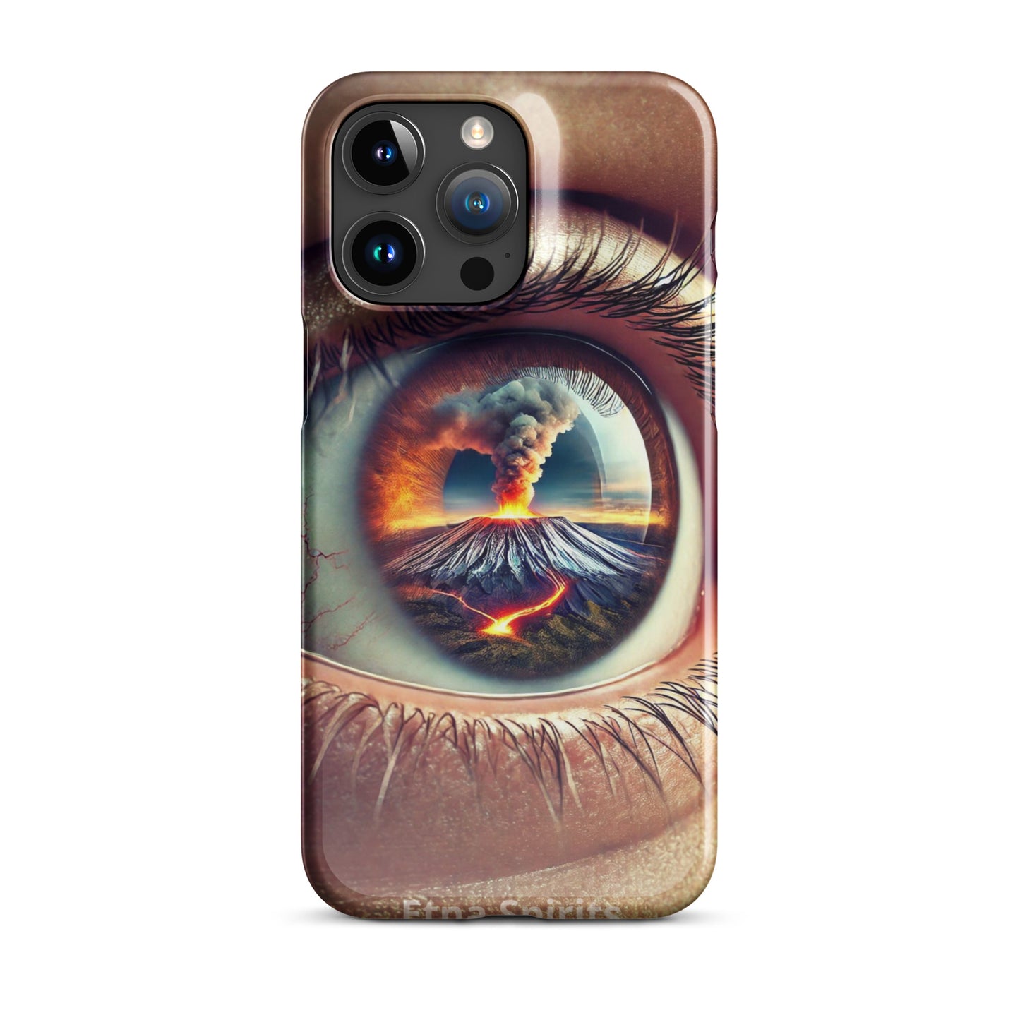 Cover con fibbia per iPhone® "Non sono il Vulcano" Etna Spirits