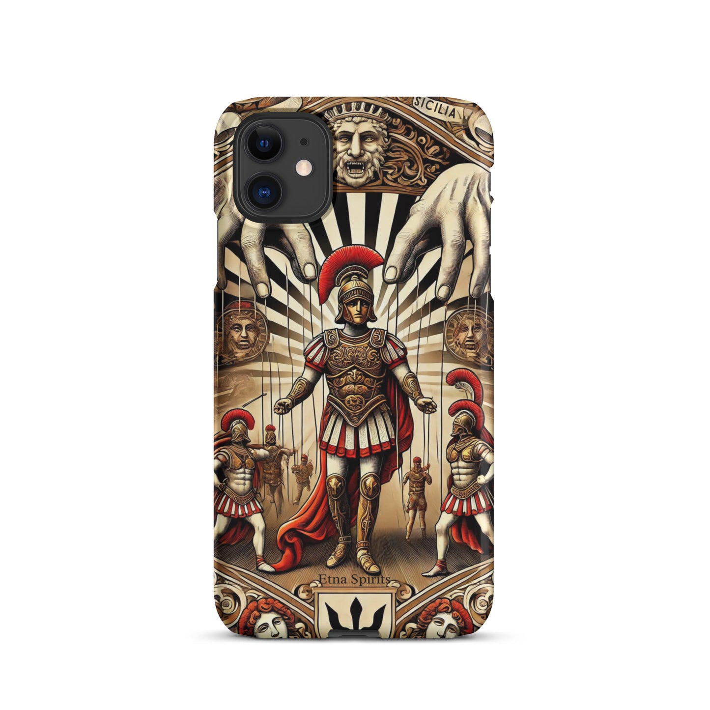 Cover con fibbia per iPhone® "Opera dei Pupi Edition" Etna Spirits