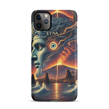 Cover con fibbia per iPhone® "Occhio del Ciclope: Spiriti dell'Etna".