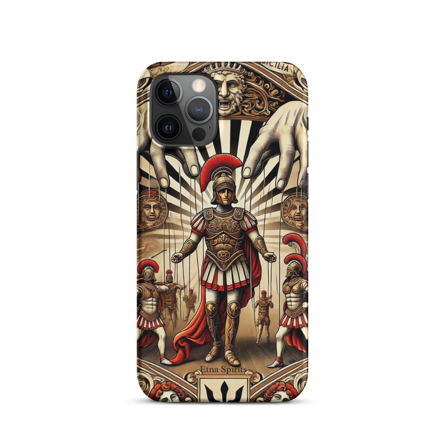 Cover con fibbia per iPhone® "Opera dei Pupi Edition" Etna Spirits