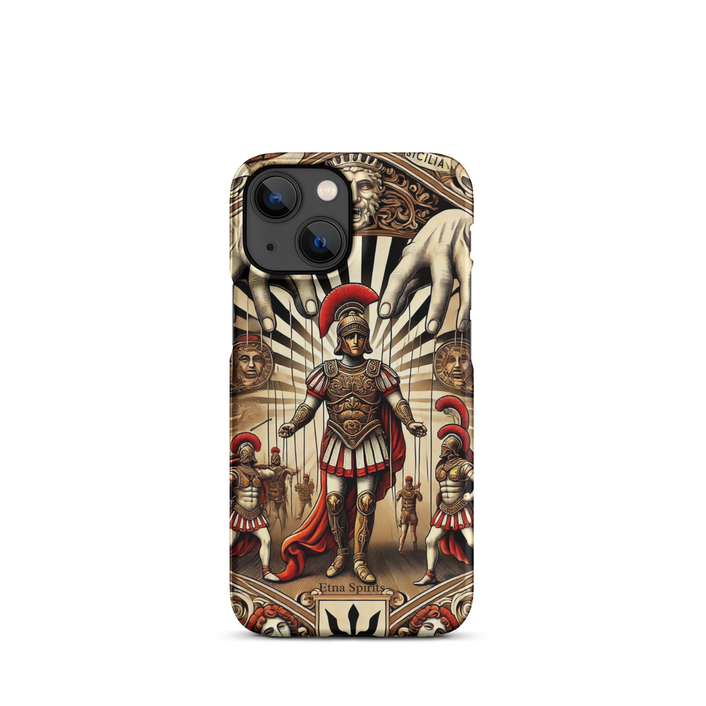 Cover con fibbia per iPhone® "Opera dei Pupi Edition" Etna Spirits