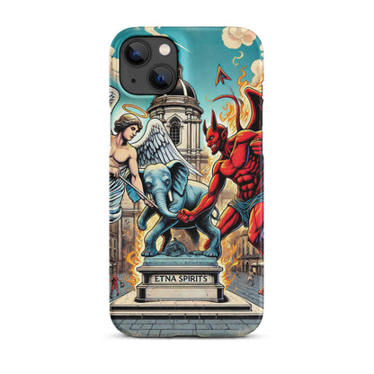 Cover con fibbia per iPhone® "Liotru Legends: L'Ombra dell'Etna"