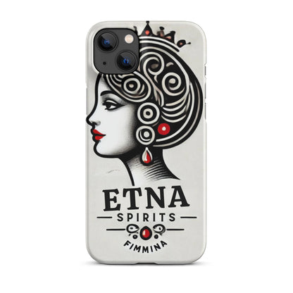 Cover con fibbia per iPhone® "Fimmina"