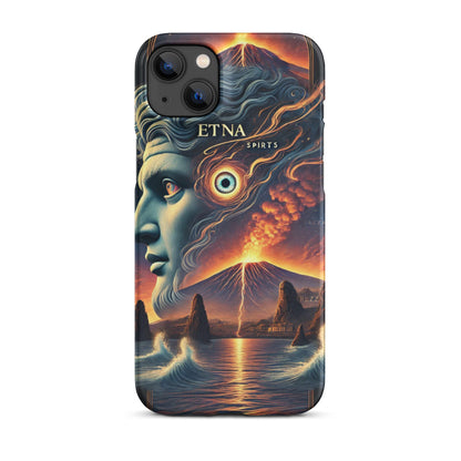 Cover con fibbia per iPhone® "Occhio del Ciclope: Spiriti dell'Etna".