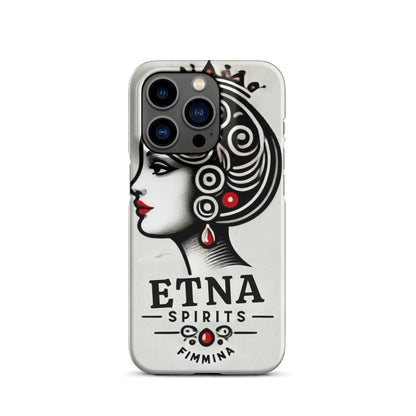 Cover con fibbia per iPhone® "Fimmina"