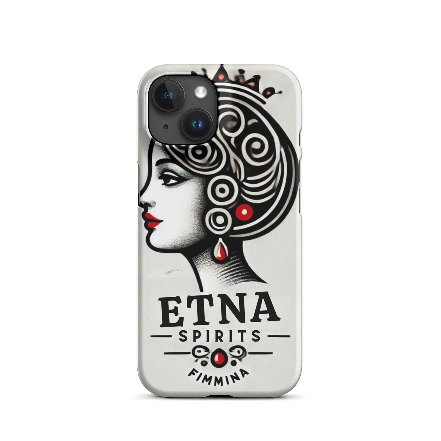 Cover con fibbia per iPhone® "Fimmina"