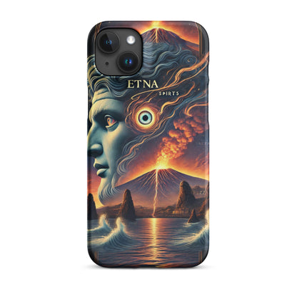 Cover con fibbia per iPhone® "Occhio del Ciclope: Spiriti dell'Etna".