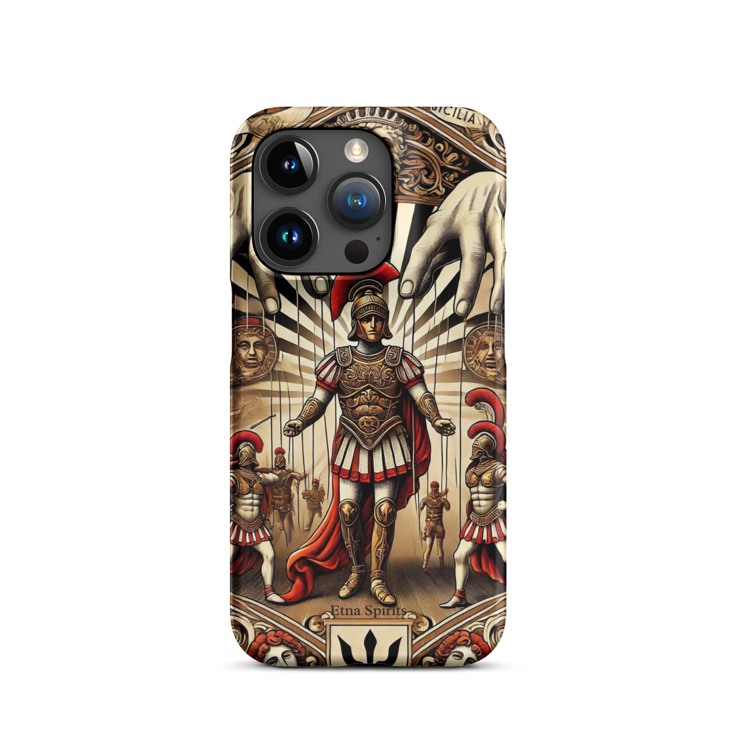 Cover con fibbia per iPhone® "Opera dei Pupi Edition" Etna Spirits