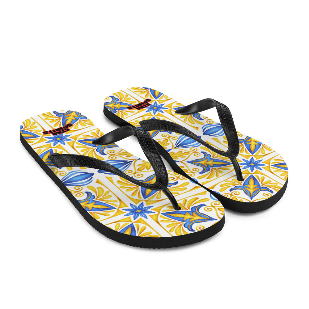 "Etna Spirits" Infradito flip-flop -Castelmola-