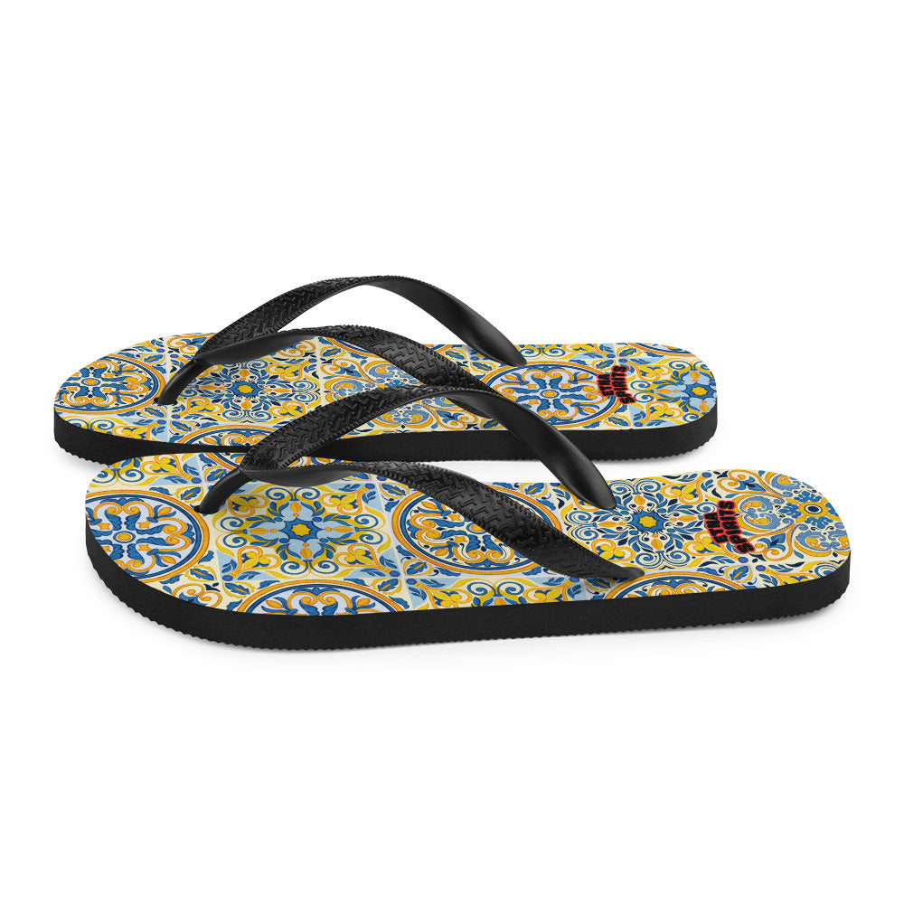 "Etna Spirits" Infradito flip-flop -Taormina-