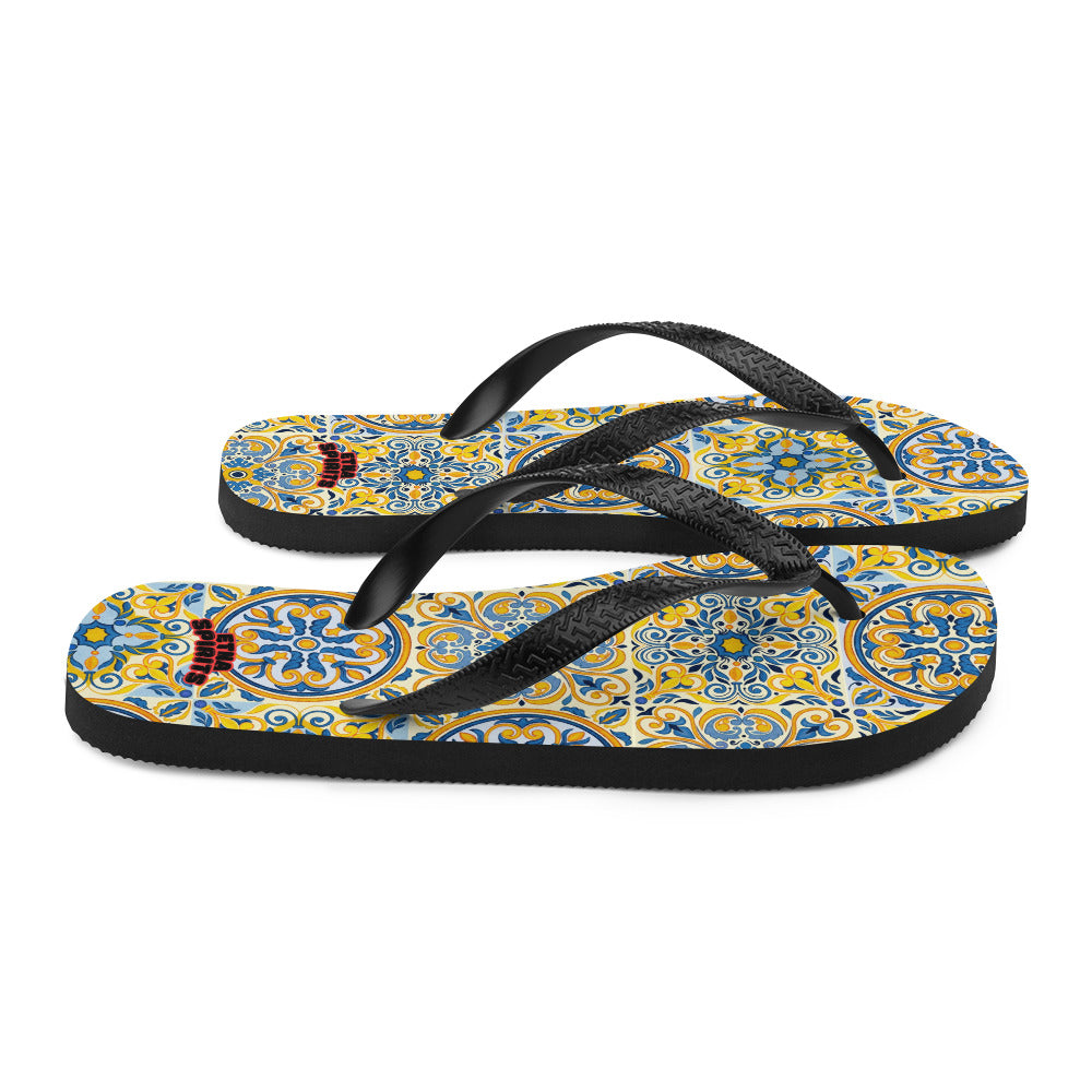 "Etna Spirits" Infradito flip-flop -Taormina-