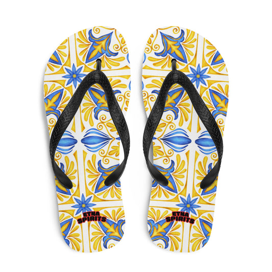 "Etna Spirits" Infradito flip-flop -Castelmola-