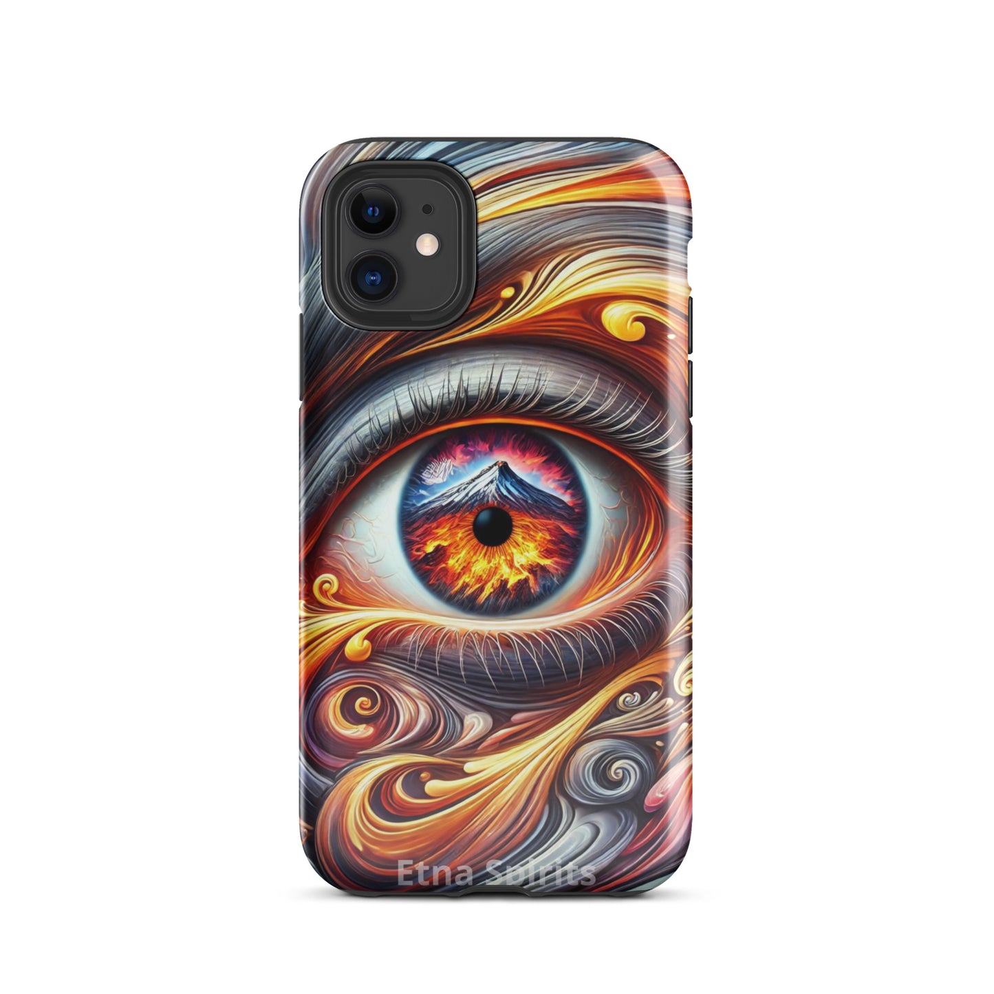 Cover iPhone rigida "Occhio al Vulcano" Etna Spirits