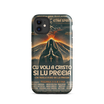 Cover iPhone rigida "Cu voli a Cristu"