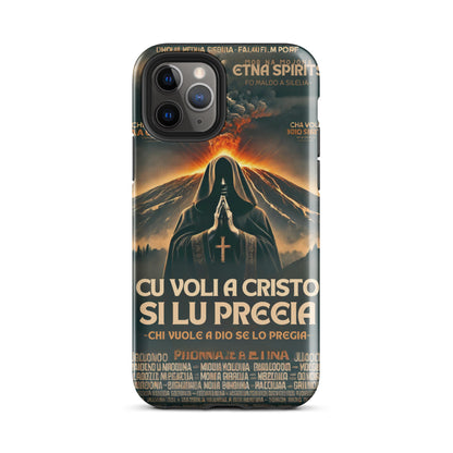 Cover iPhone rigida "Cu voli a Cristu"