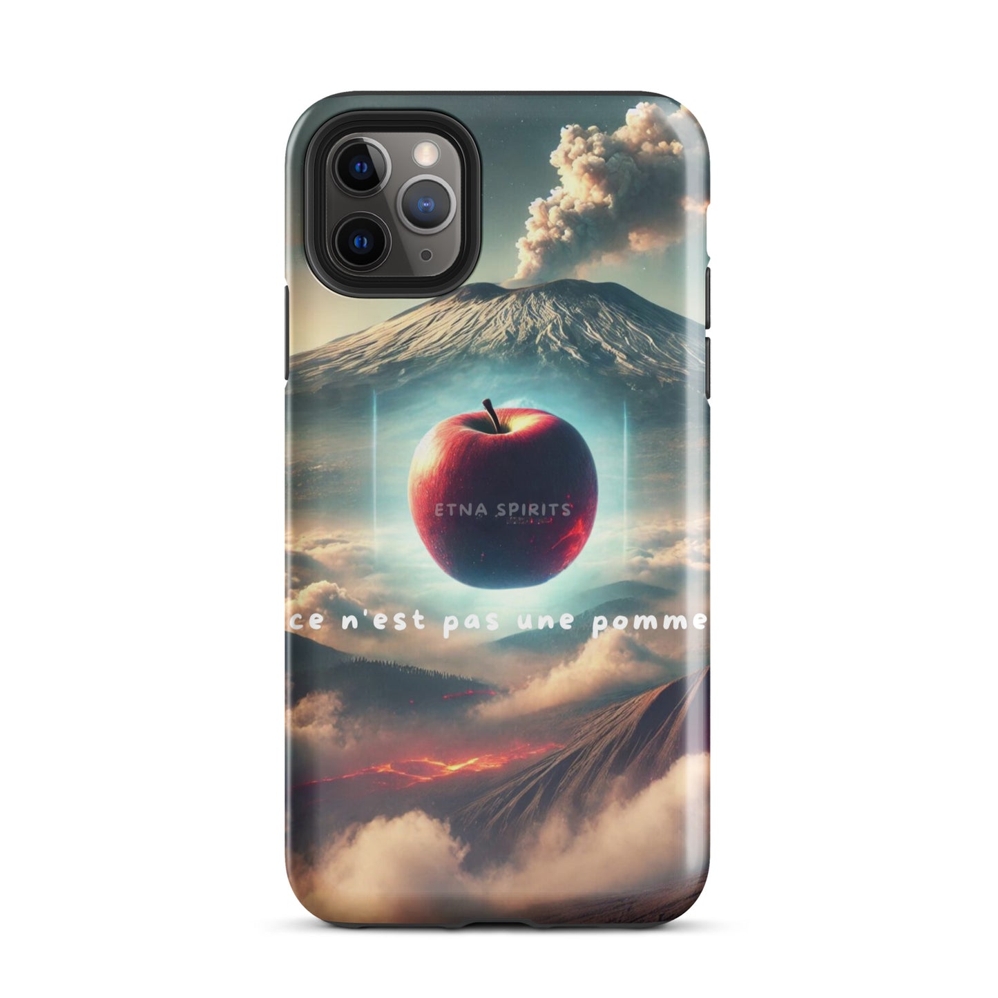 Cover iPhone rigida "Etna Surreale"